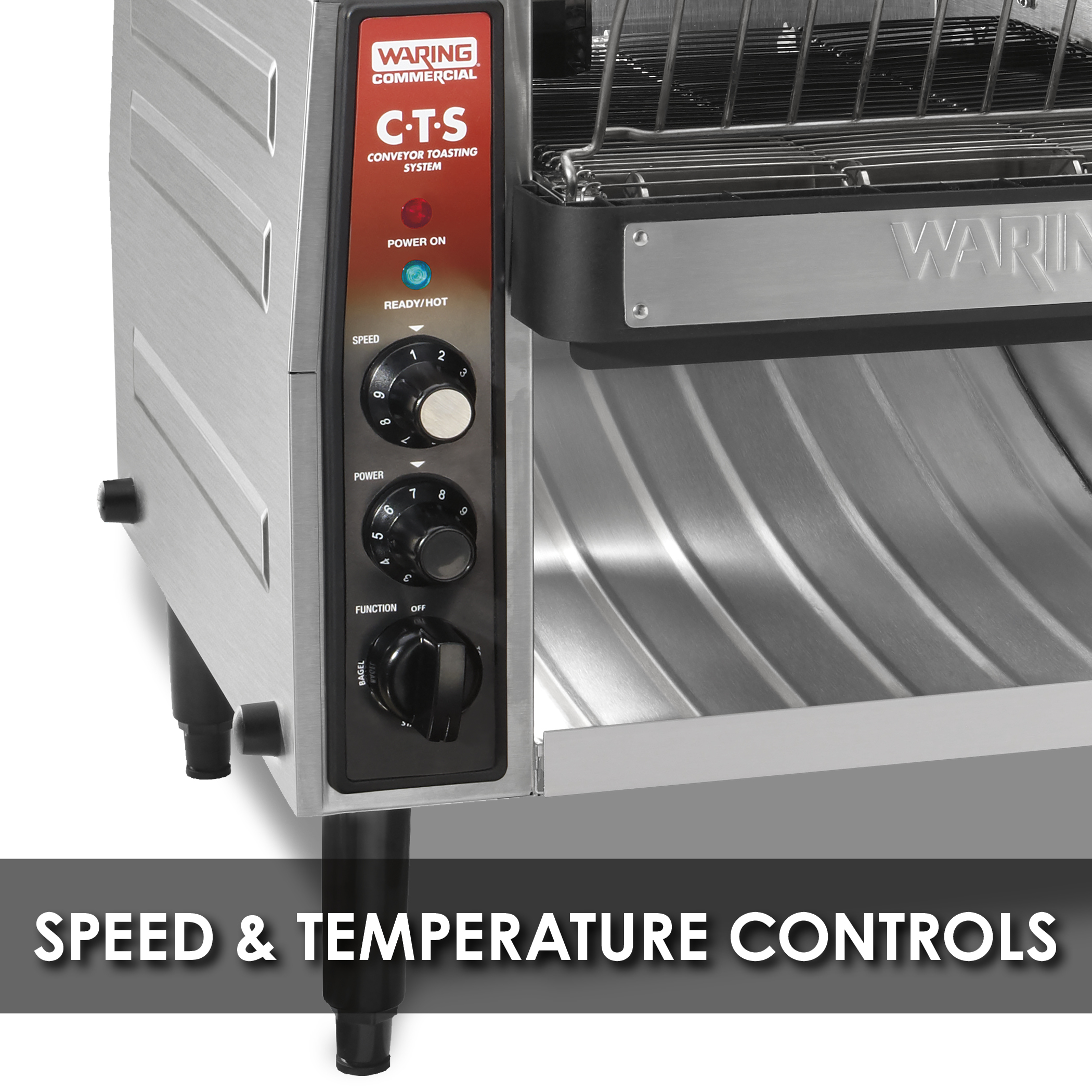 Conveyor Toaster with Power Control and Belt Speed Control, 208 Volt