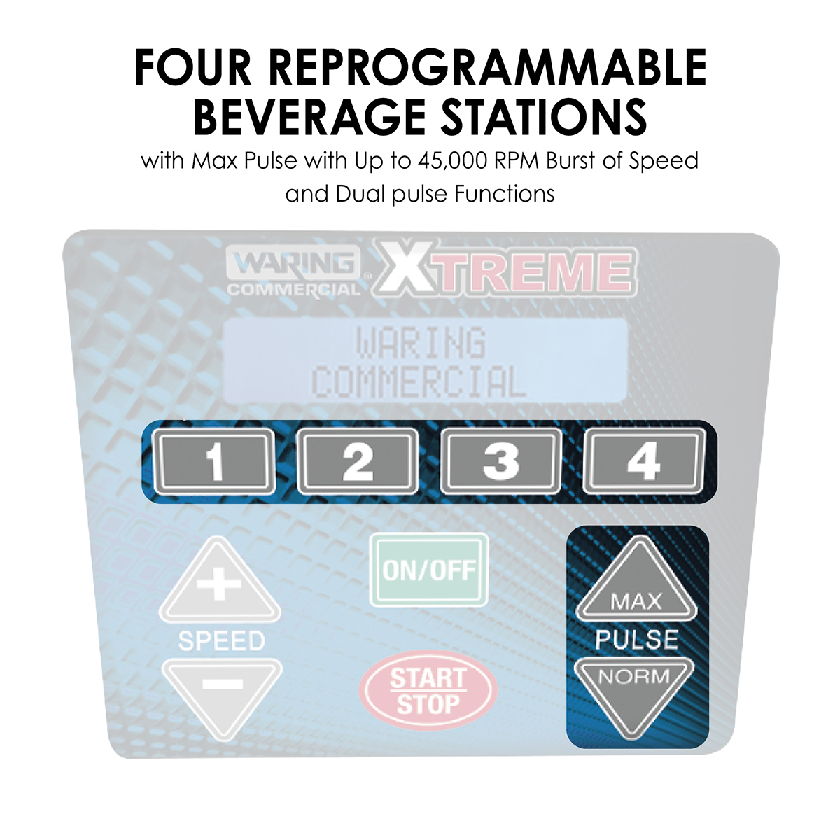 Xtreme Programmable Blender with 64 oz. Stainless Steel Container and Sound Enclosure