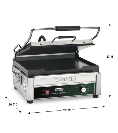 Flat Panini Grill, 14" x 14" image number 0