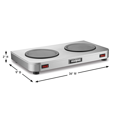 Double-Burner Coffee Warmer image number 0