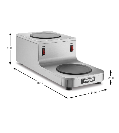 Step-Up, Double Coffee Warmer image number 0