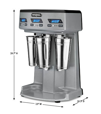 Heavy-Duty Triple-Spindle Drink Mixer with Timer image number 0