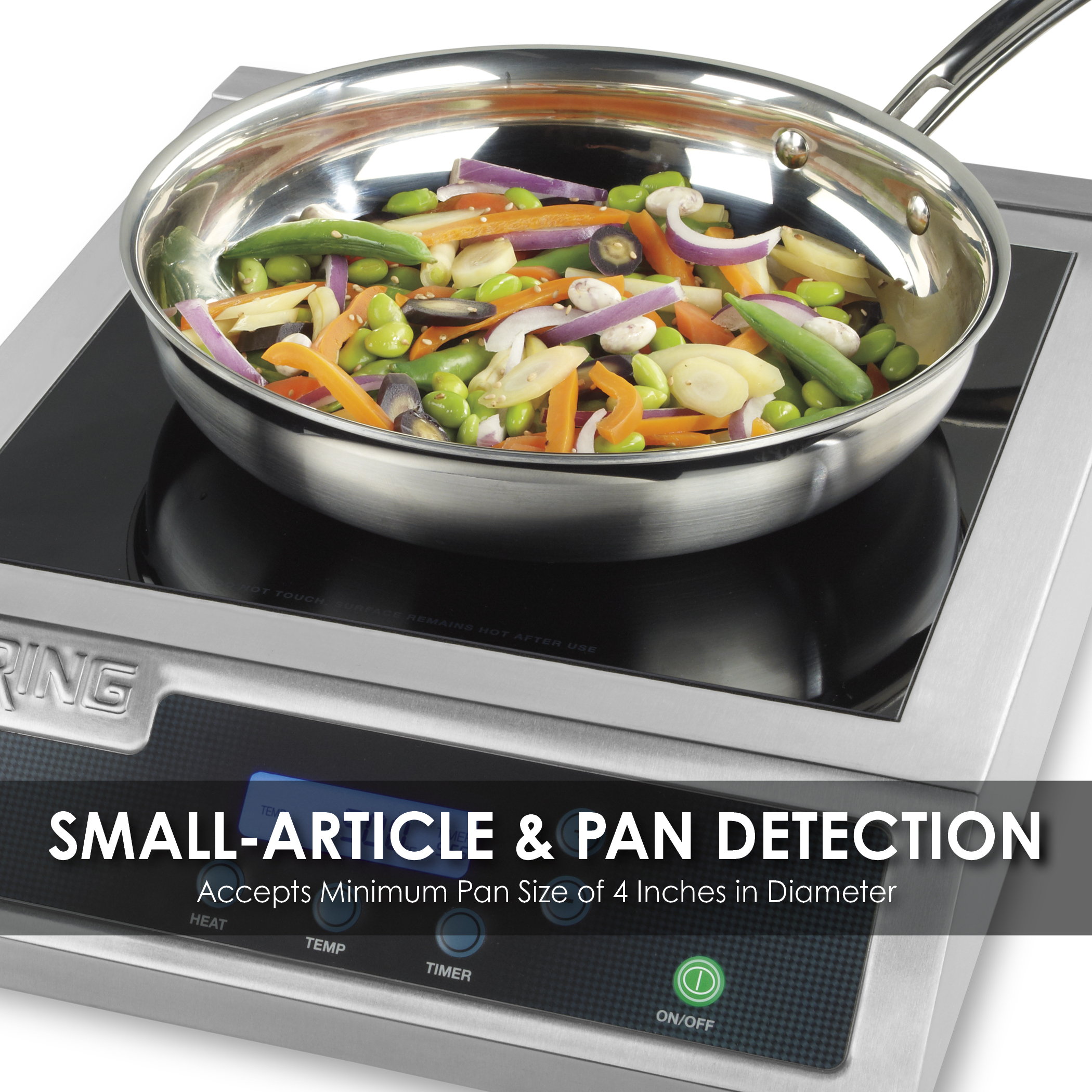 Heavy-Duty Single Induction Range