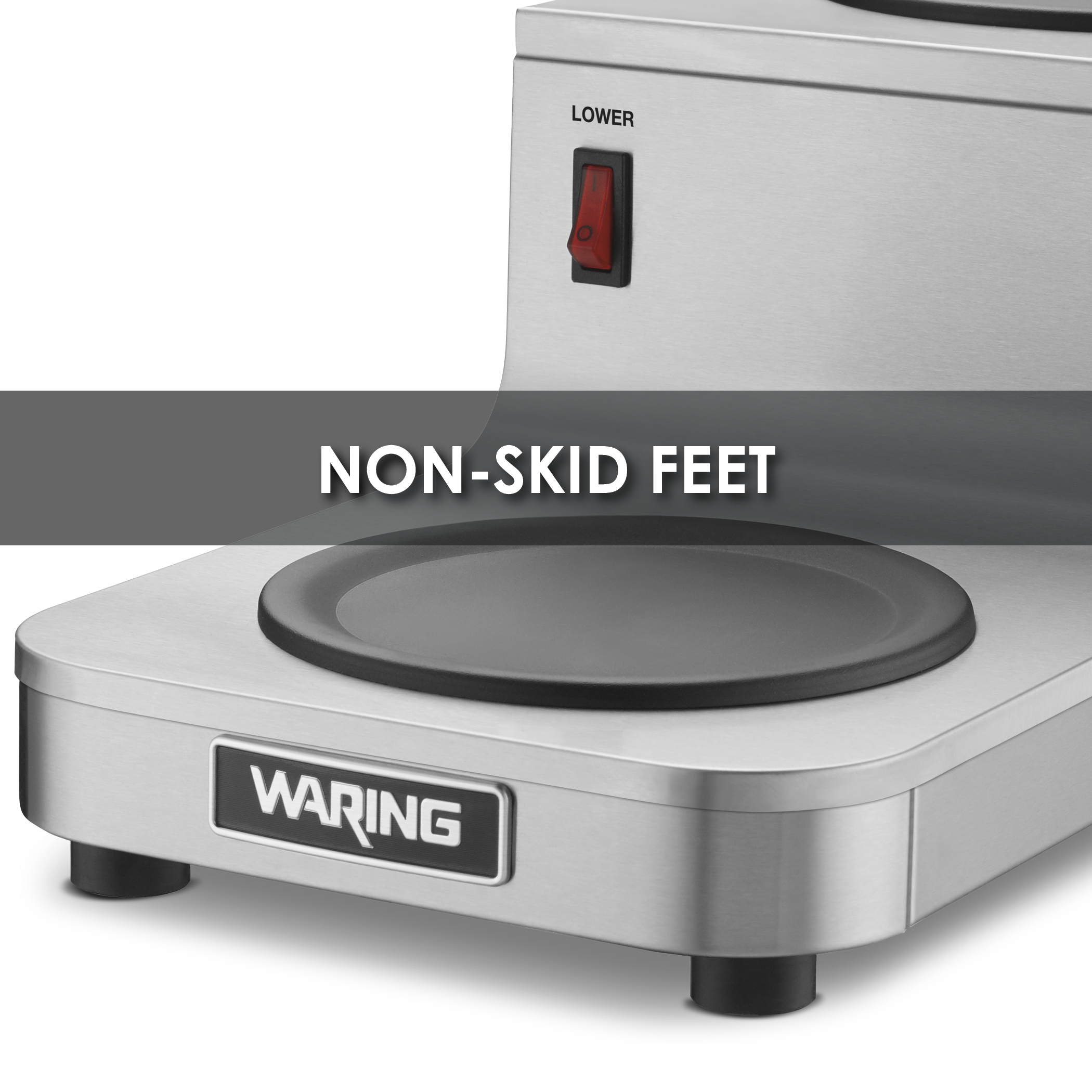 Step-Up, Double Coffee Warmer