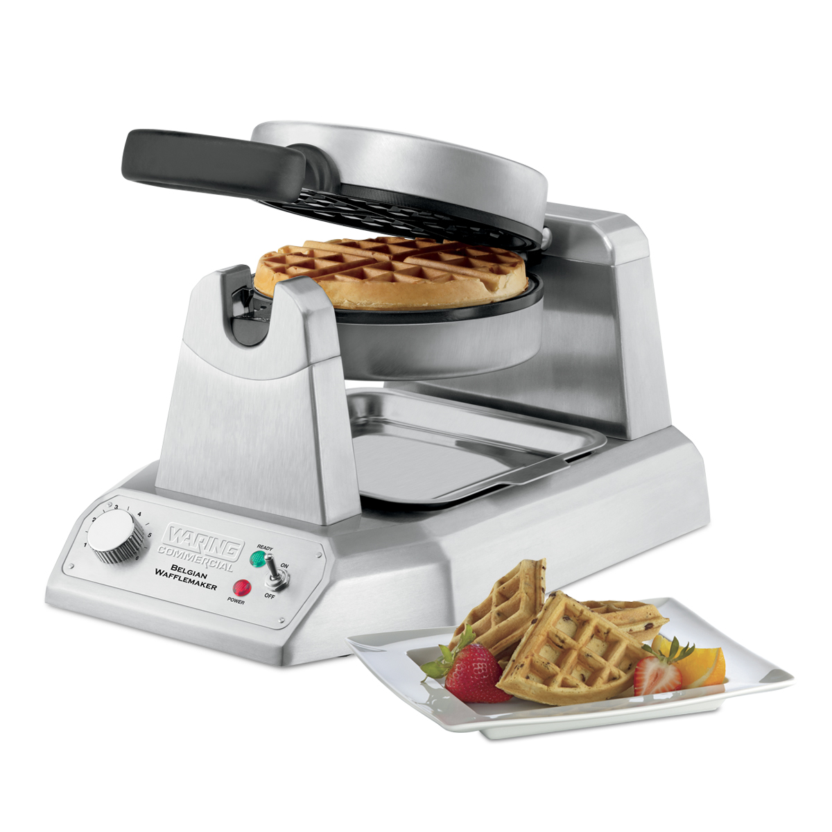 Single Belgian Waffle Maker – 120V 1200W