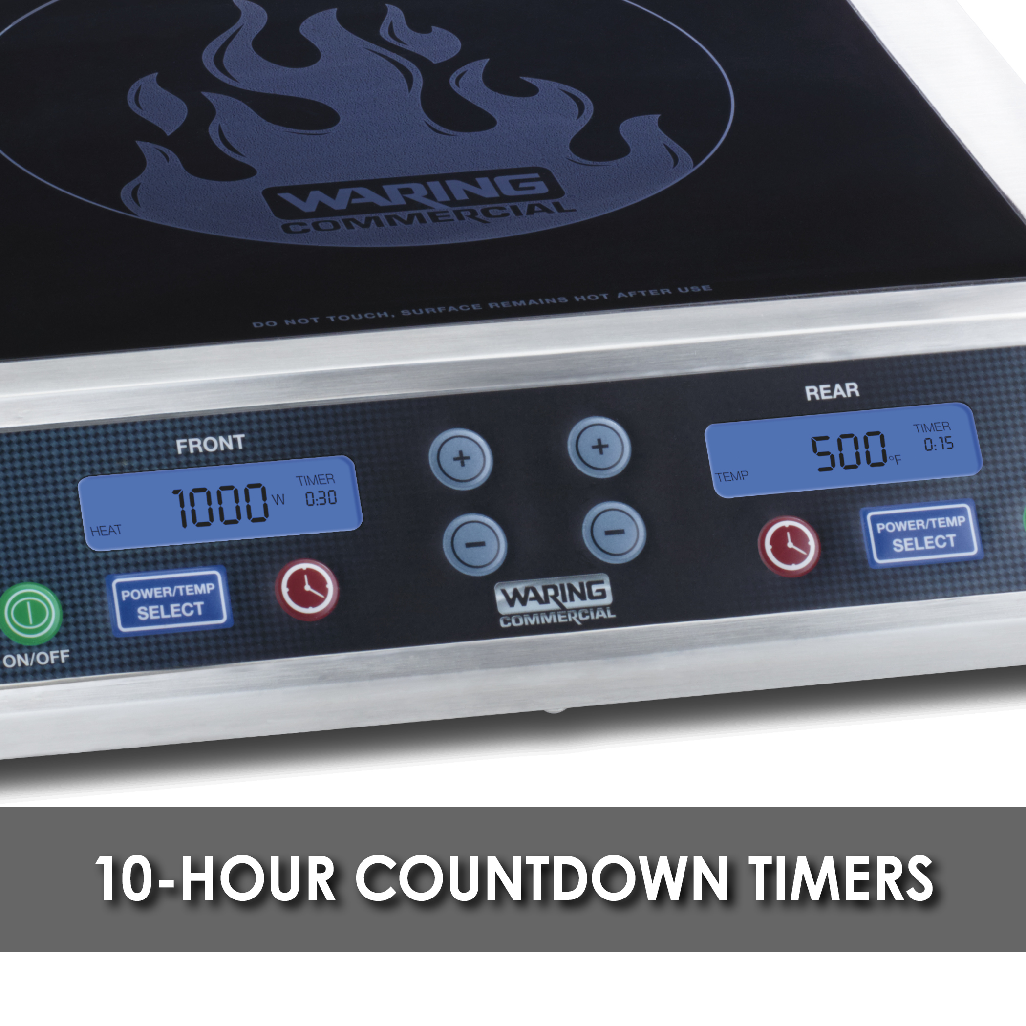 Step-up Double Induction Range | Waring