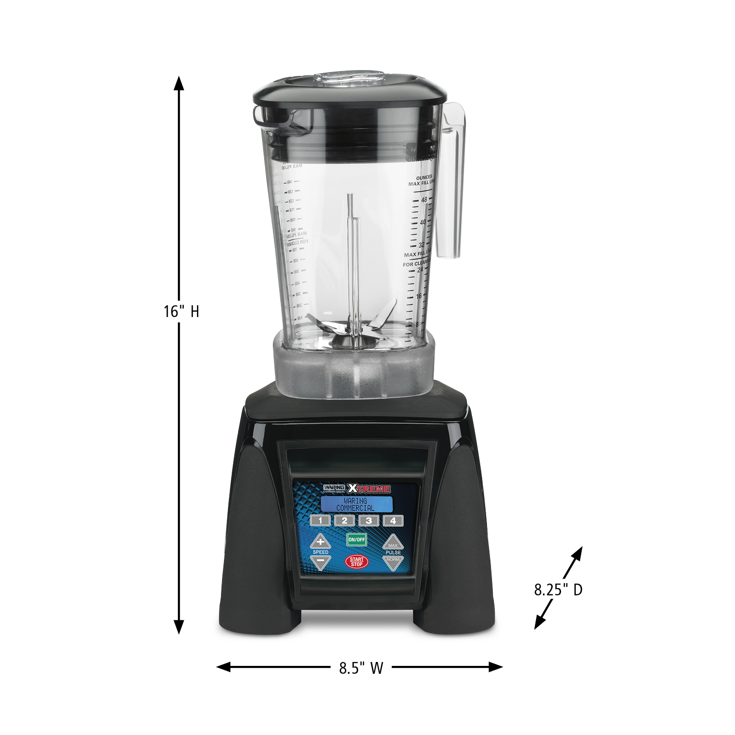 Xtreme Programmable Blender with 48 oz. Copolyester Container image number 0