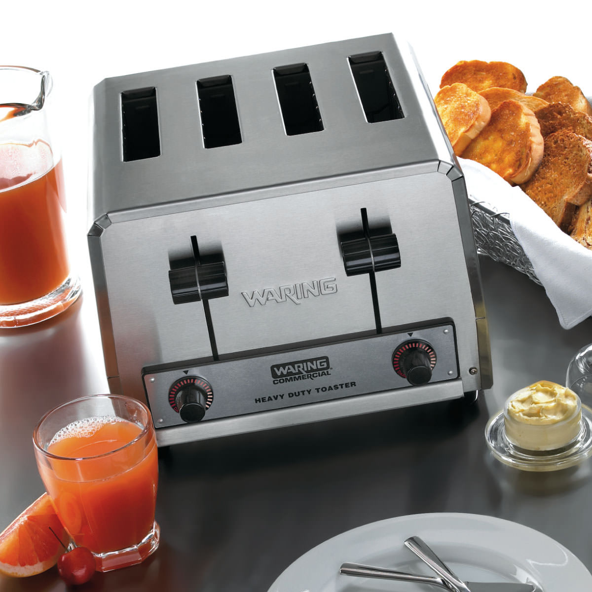 Heavy-Duty 4-Slot Toaster, 208 Volt