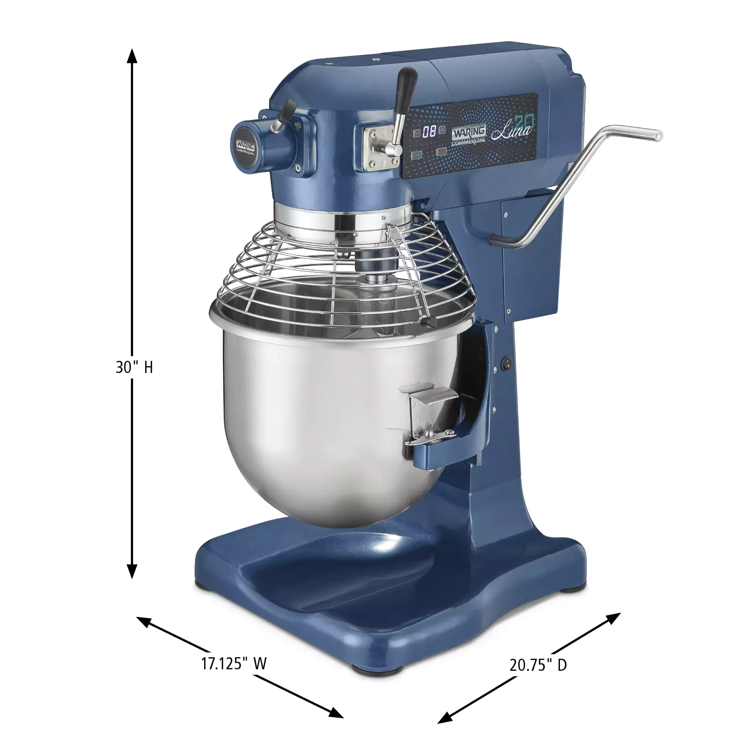 Luna 20-Quart Planetary Mixer with Integrated Timer image number 0