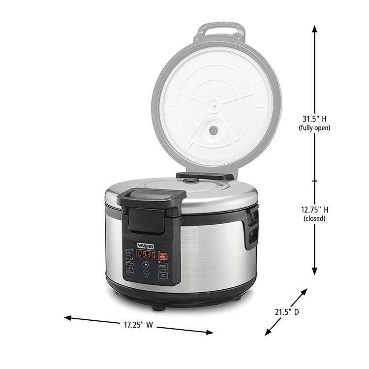 60 Cup (30 Cup Raw) Commercial Rice/Multi-Cooker & Warmer image number 0