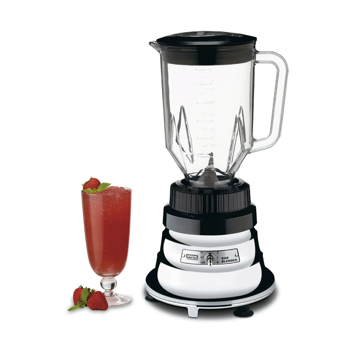 Discontinued Chrome Bar Blender (BB160) | 48oz, Copolyester | Waring