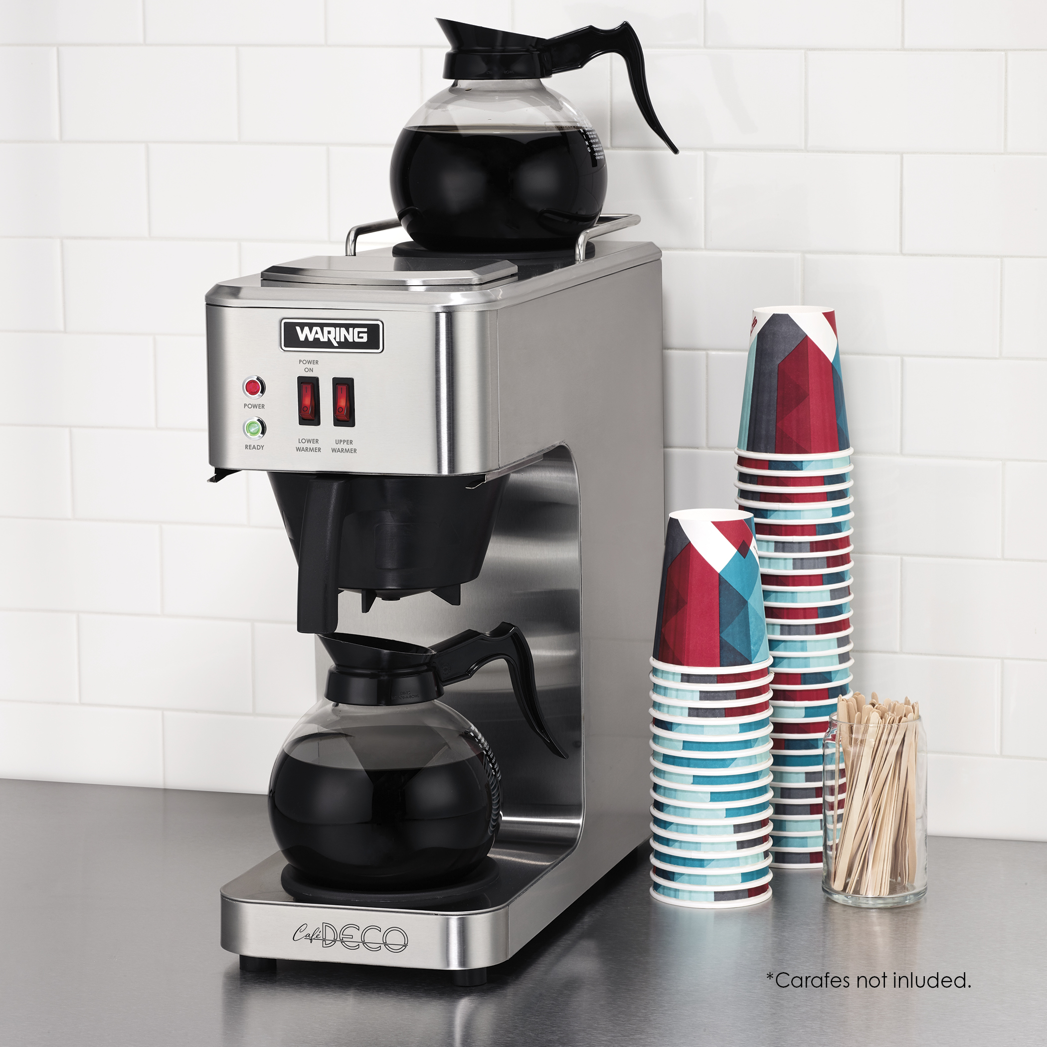 Café Deco® Pour-Over Coffee Brewer | Waring Café Deco® Pour-Over Coffee Brewer | Waring