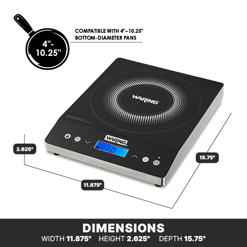 Single Light-Duty Induction Range