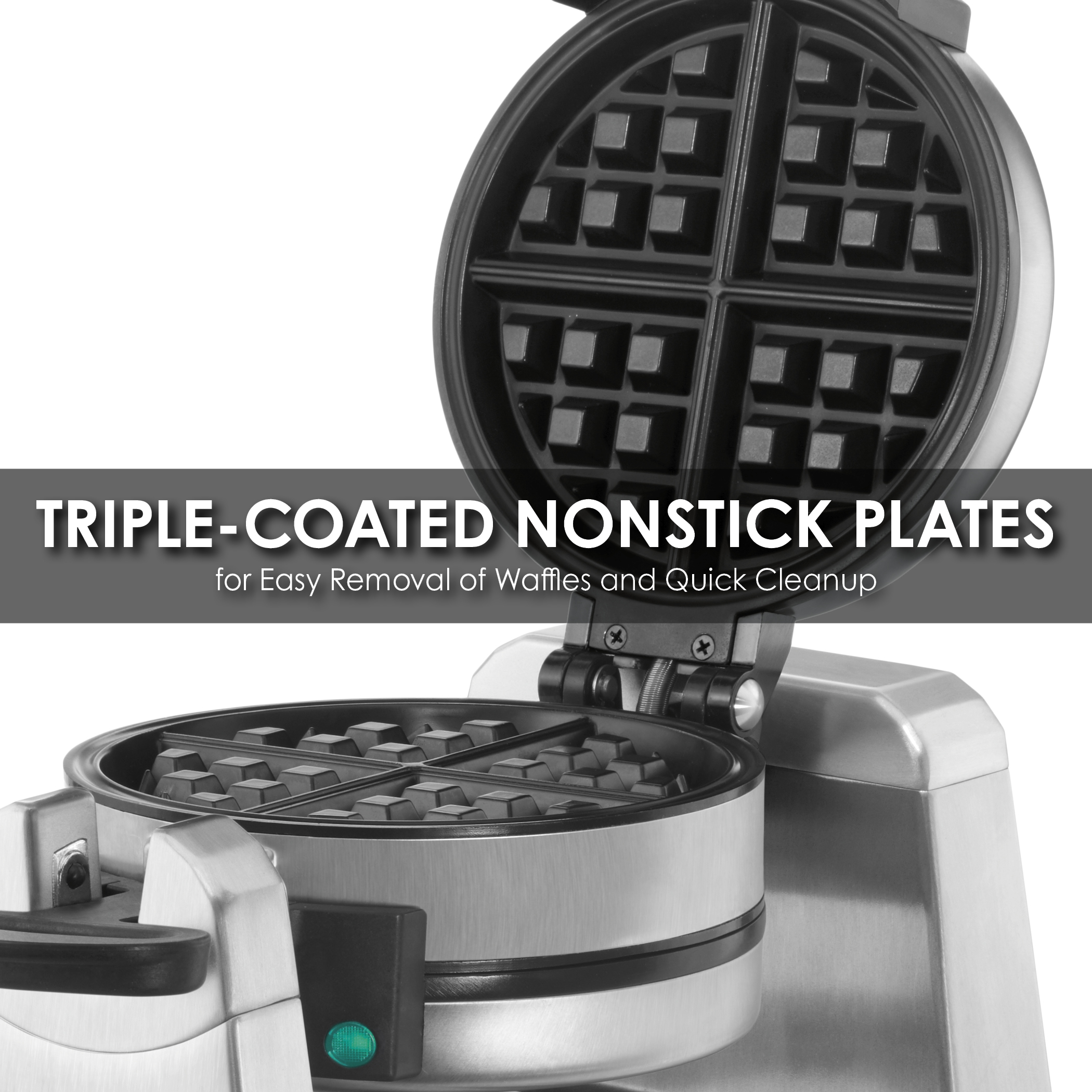 Double Belgian Waffle Maker