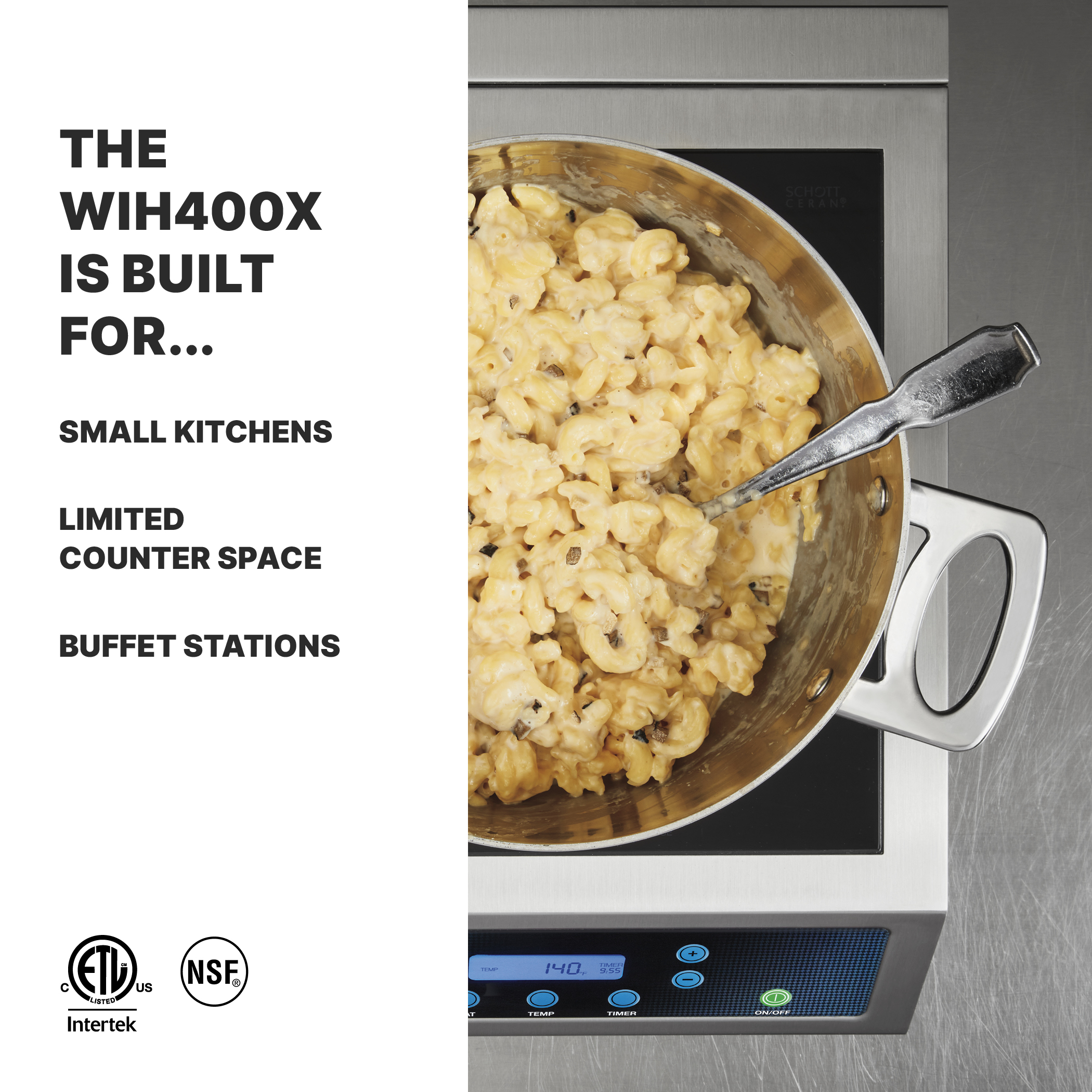 Heavy-Duty Single Induction Range