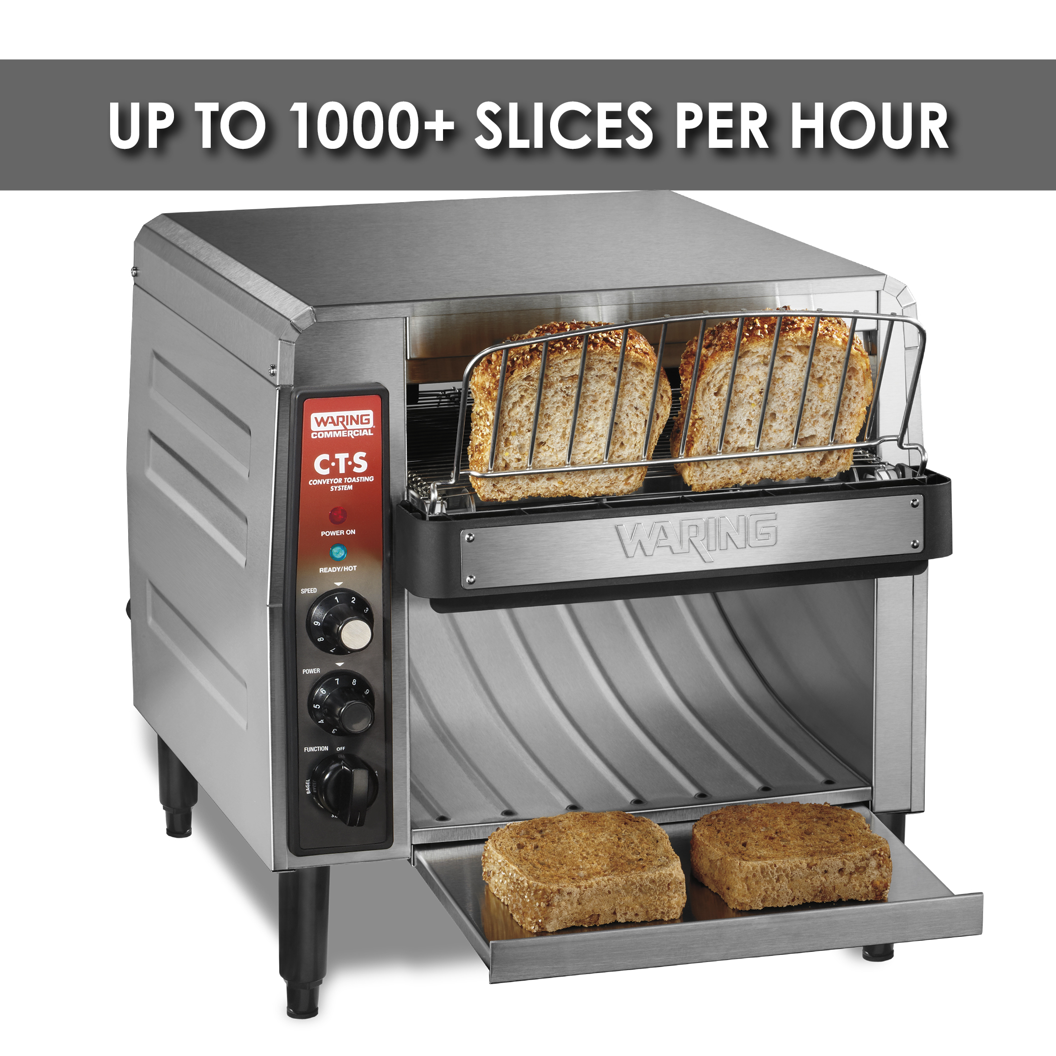 Conveyor Toaster with Power Control and Belt Speed Control, 208 Volt
