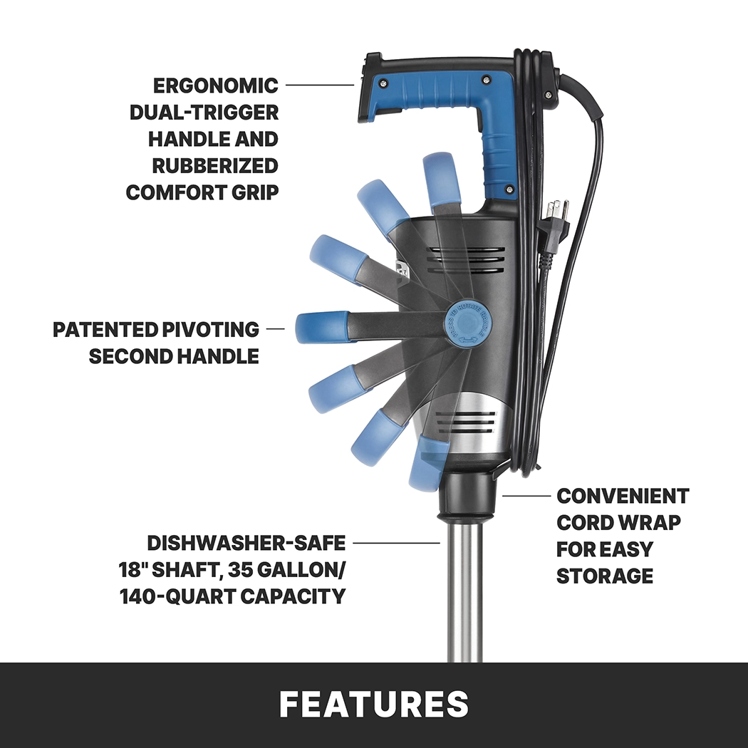 18" Heavy-Duty Big Stik EvolutionX&reg; Immersion Blender