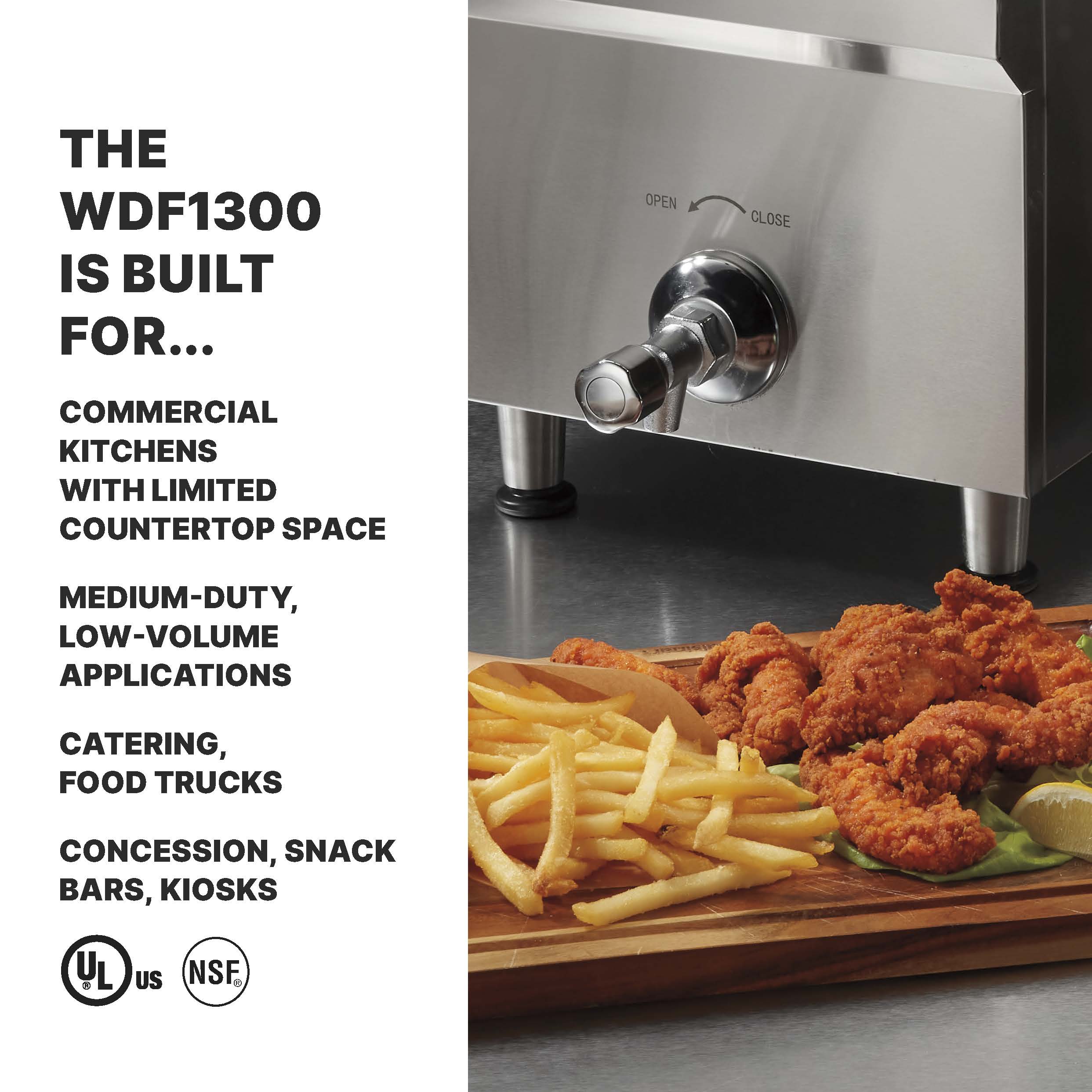 10 lb. Heavy-Duty Deep Fryer