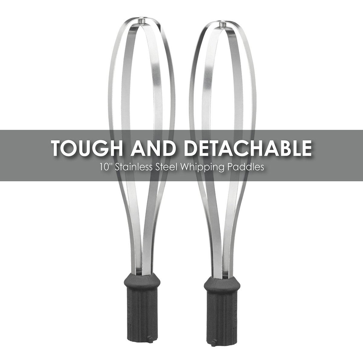 Waring Commercial 10" Stainless Steel Whisk Attachment For Big Stik Immersion Blenders - View #4