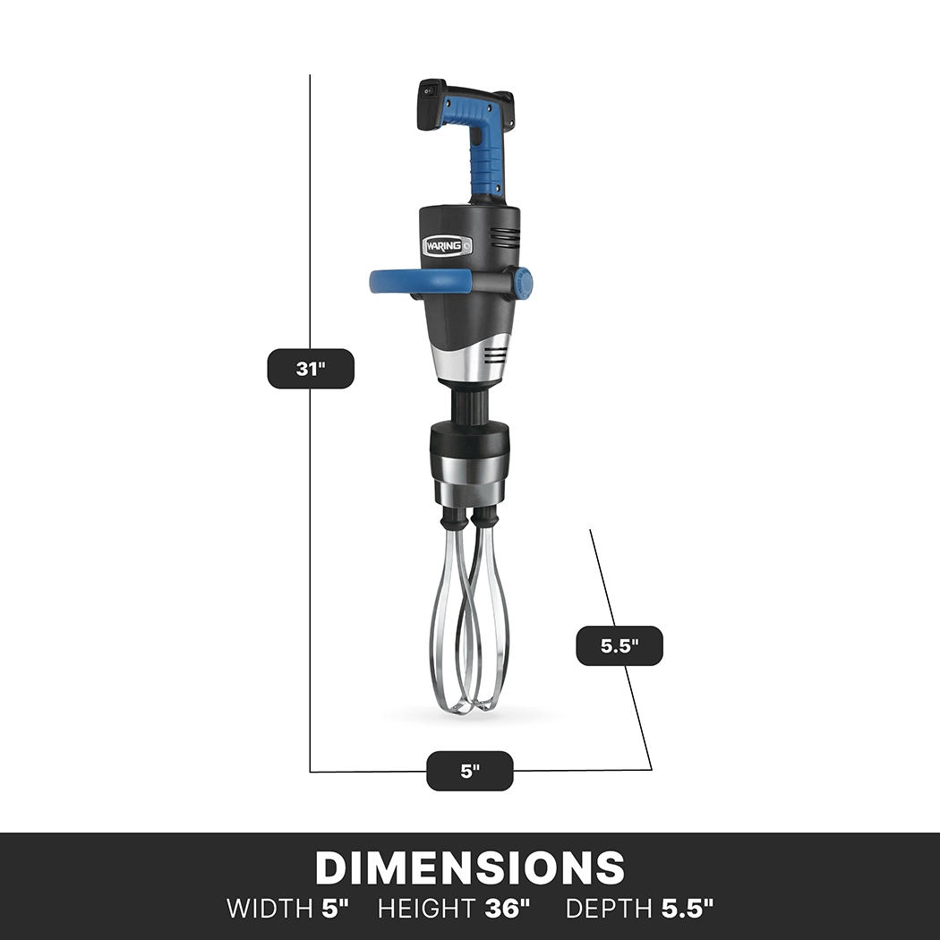 Heavy-Duty Big Stik EvolutionX® Power Pack with 10" Whisk Attachment