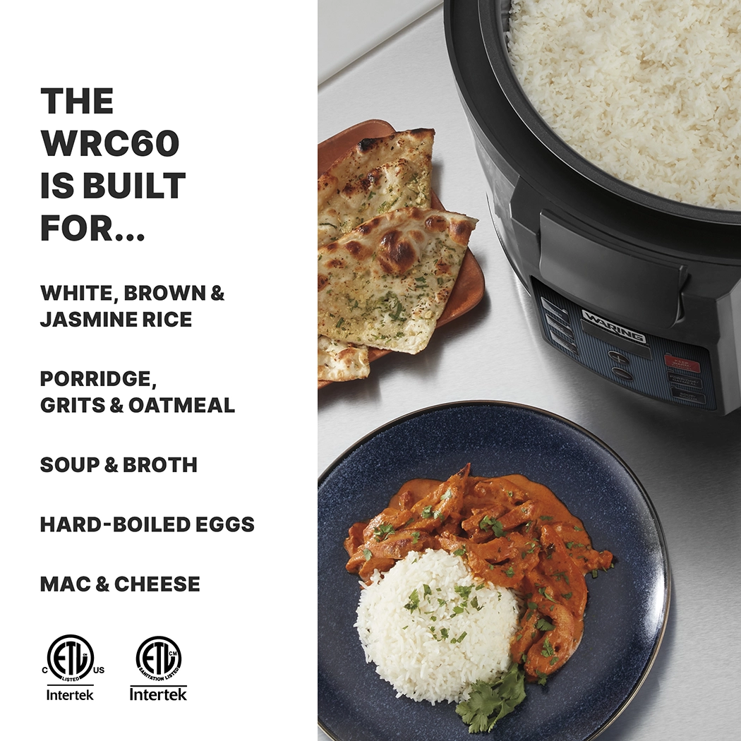 60 Cup (30 Cup Raw) Commercial Rice/Multi-Cooker & Warmer