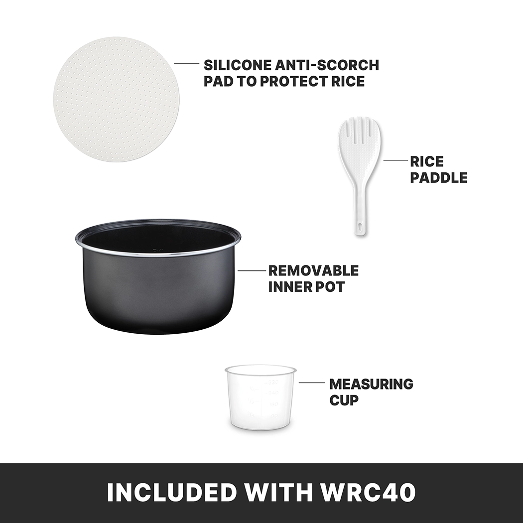 40 Cup (20 Cup Raw) Commercial Rice/Multi-Cooker & Warmer