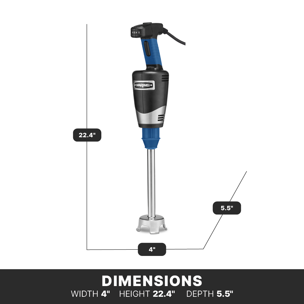 10" Medium-Duty Quik Stik Plus Immersion Blender