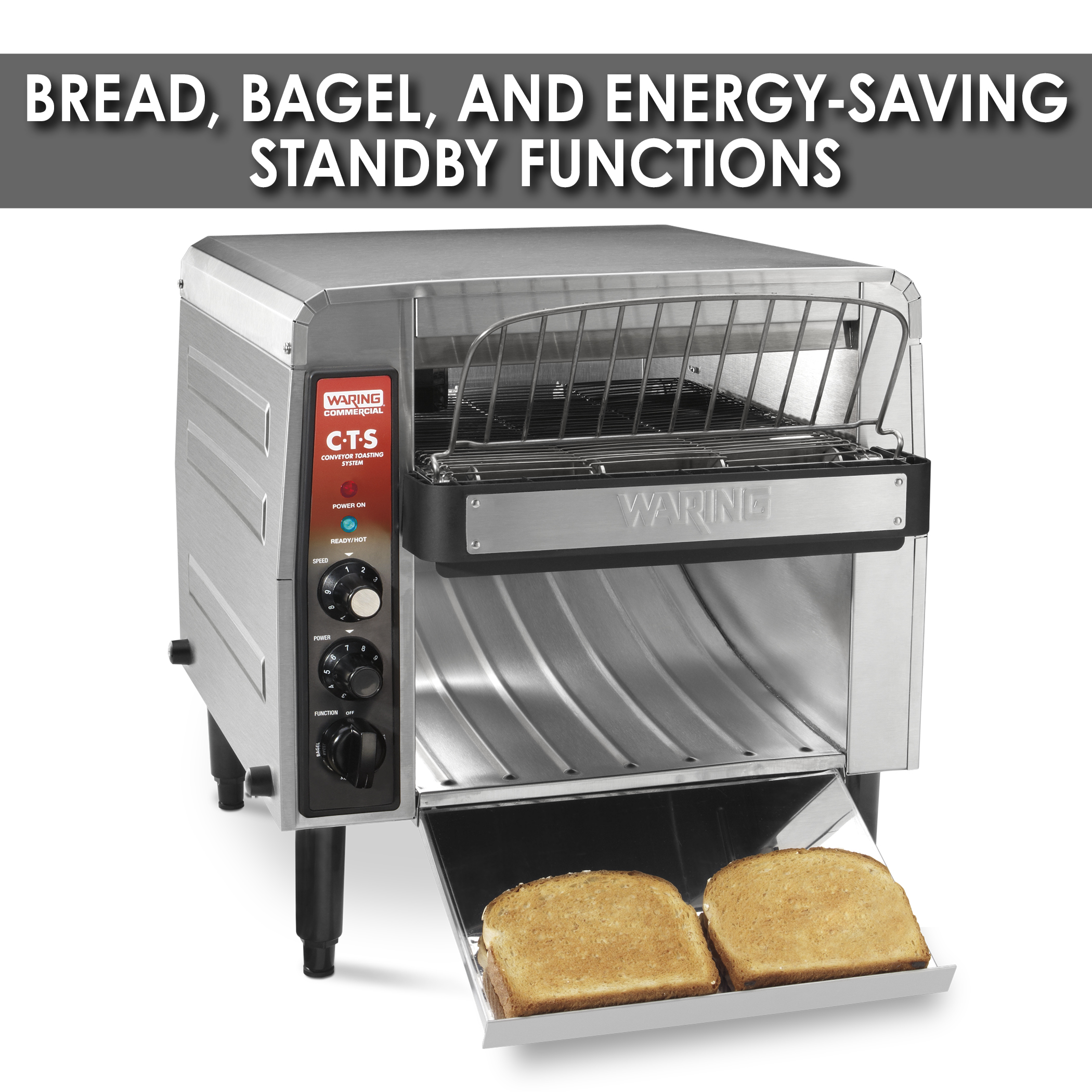 Conveyor Toaster with Power Control and Belt Speed Control, 208 Volt
