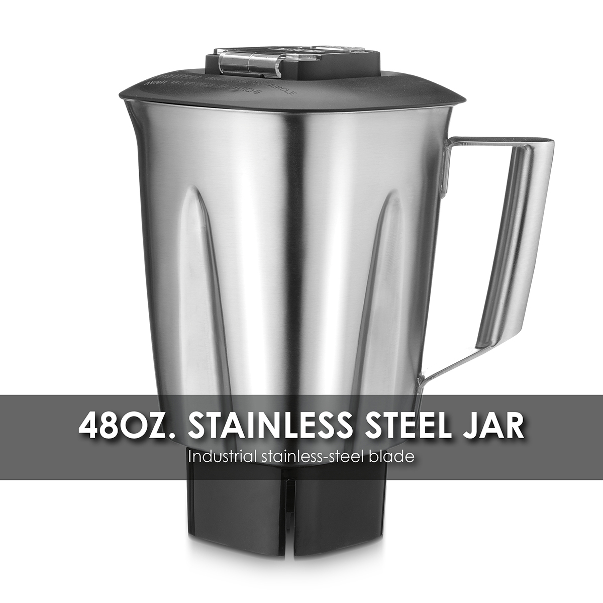 Blade Blender with Timer and Stainless Steel Container