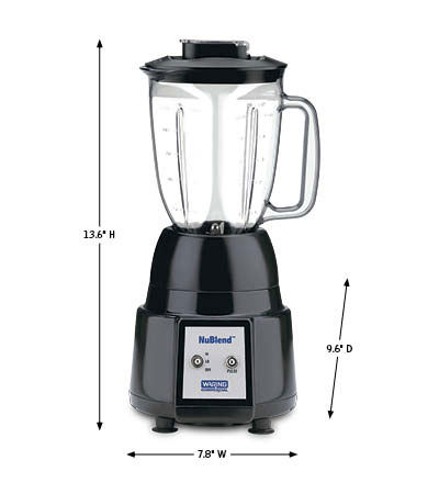 Waring Commercial NuBlend FMIブレンダー Discontinued NuBlend® Blender | 44oz, 3/4 HP | Waring