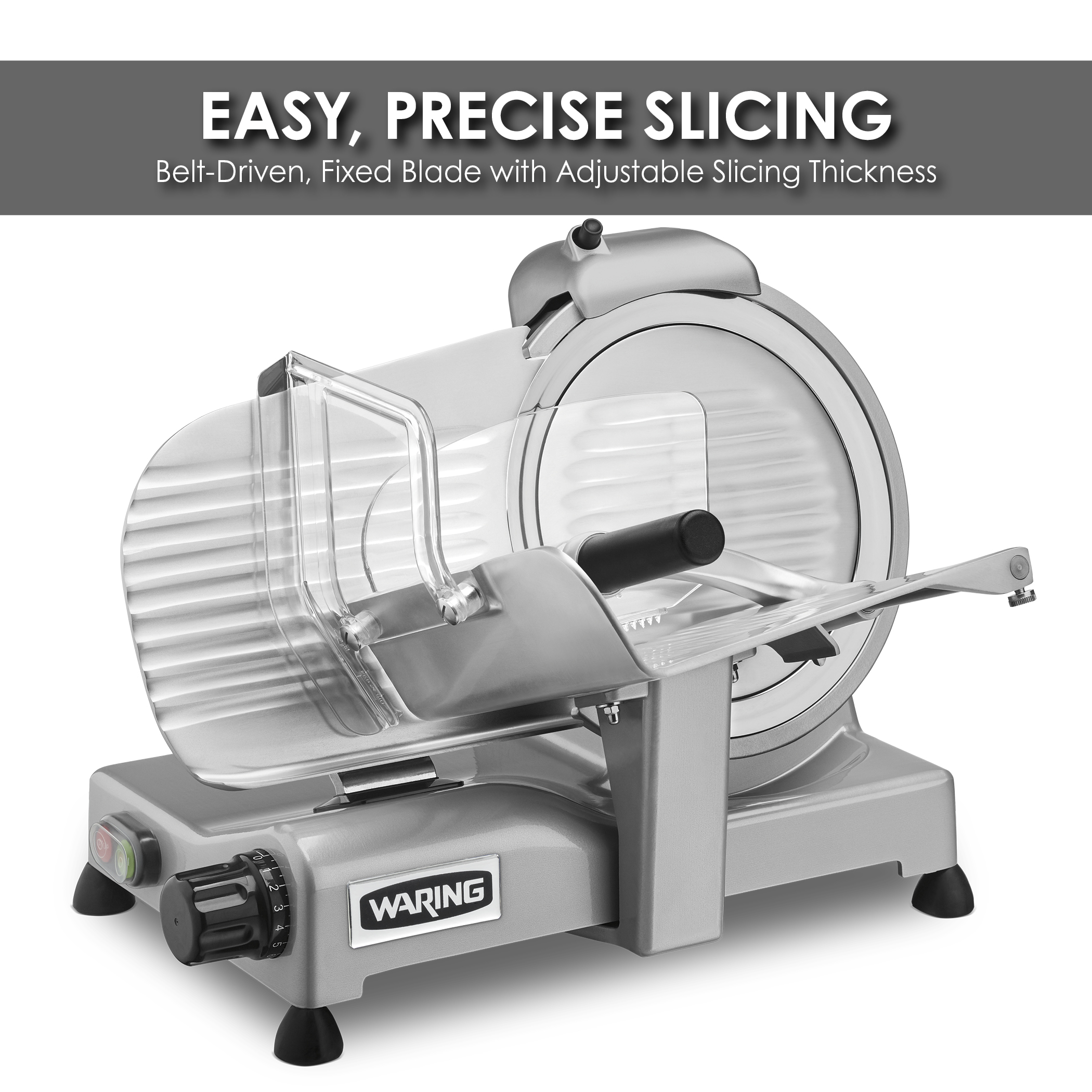 Waring WCS250SV 10 in Commercial Food Slicer