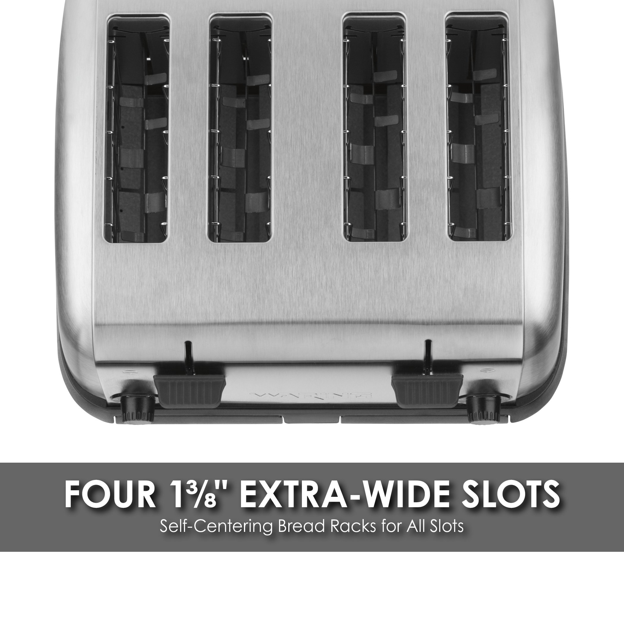 Medium-Duty 4-Slot Toaster, 1800 Watts