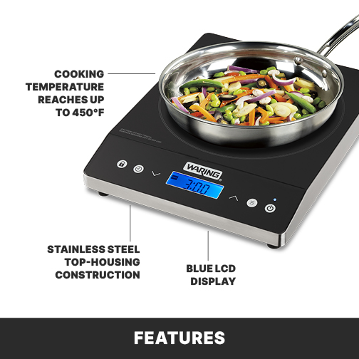 Single Light-Duty Induction Range