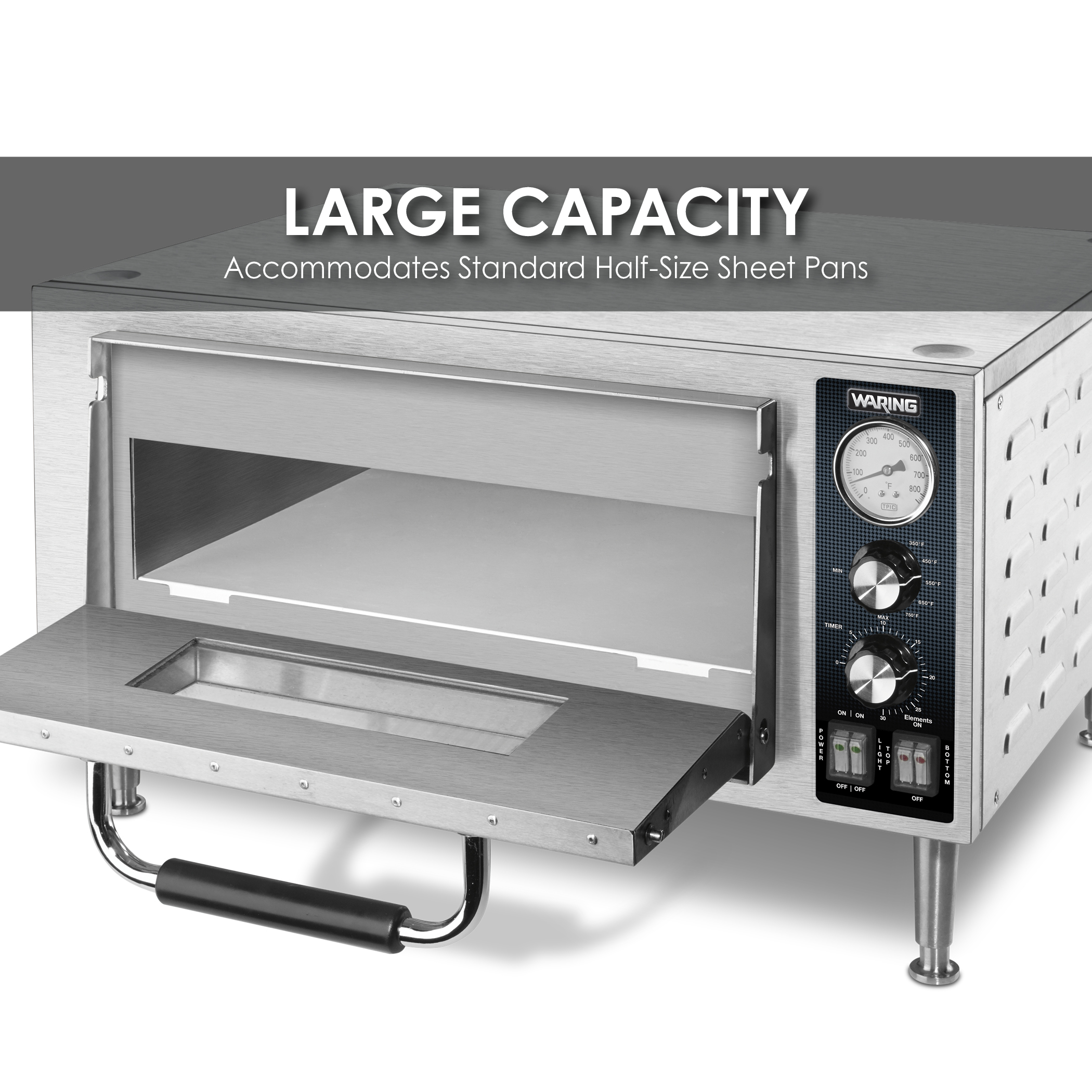 18" Single-Deck Pizza Oven