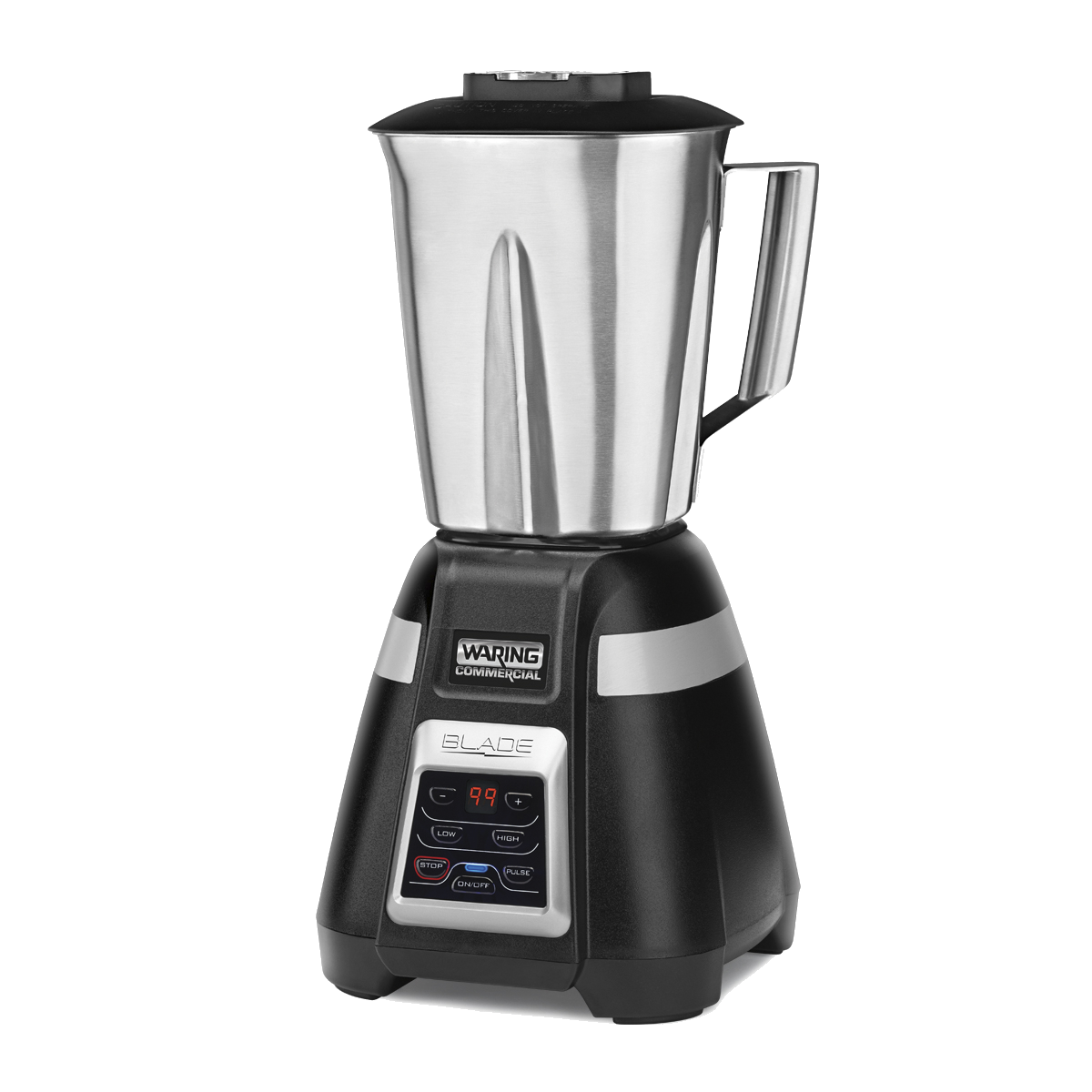 Blade Blender with Timer and Stainless Steel Container