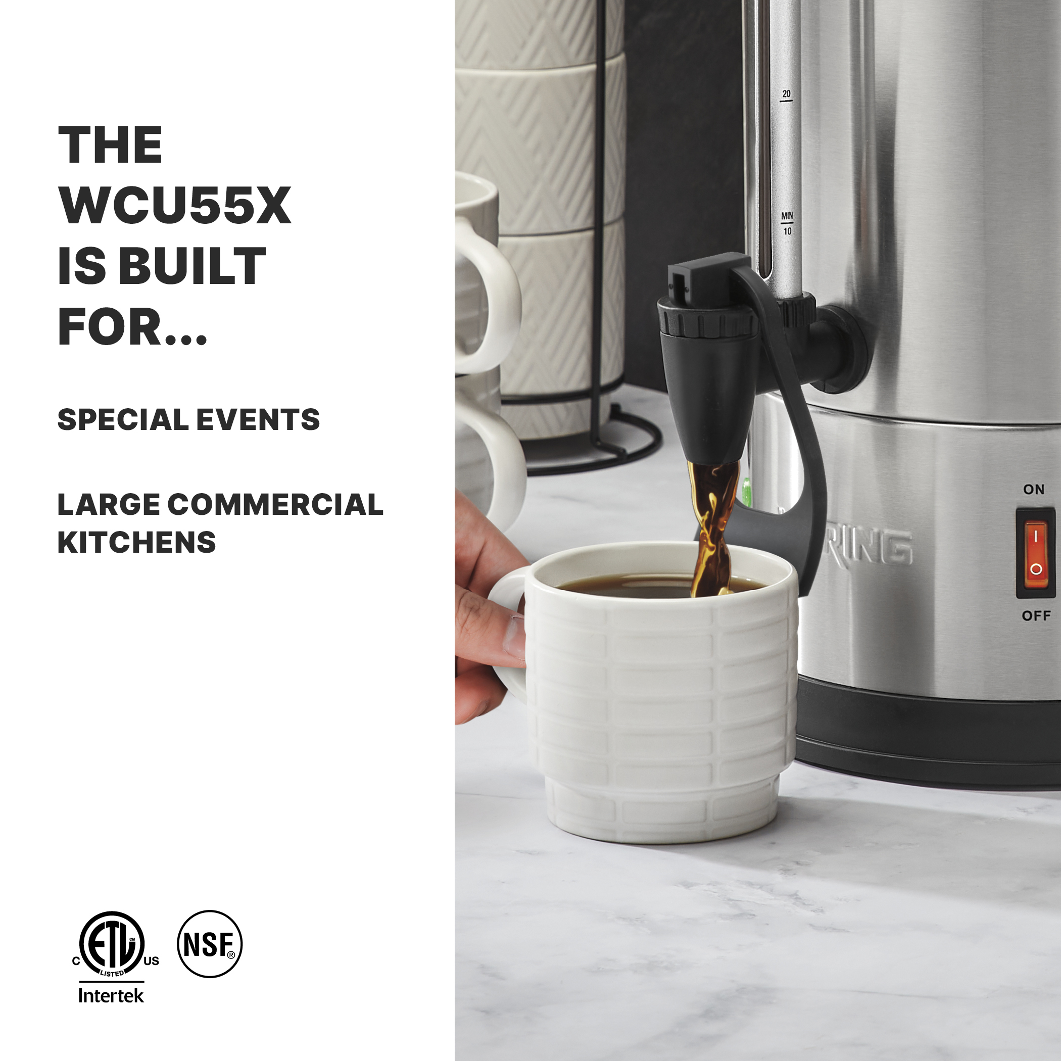 55-Cup Coffee Urn