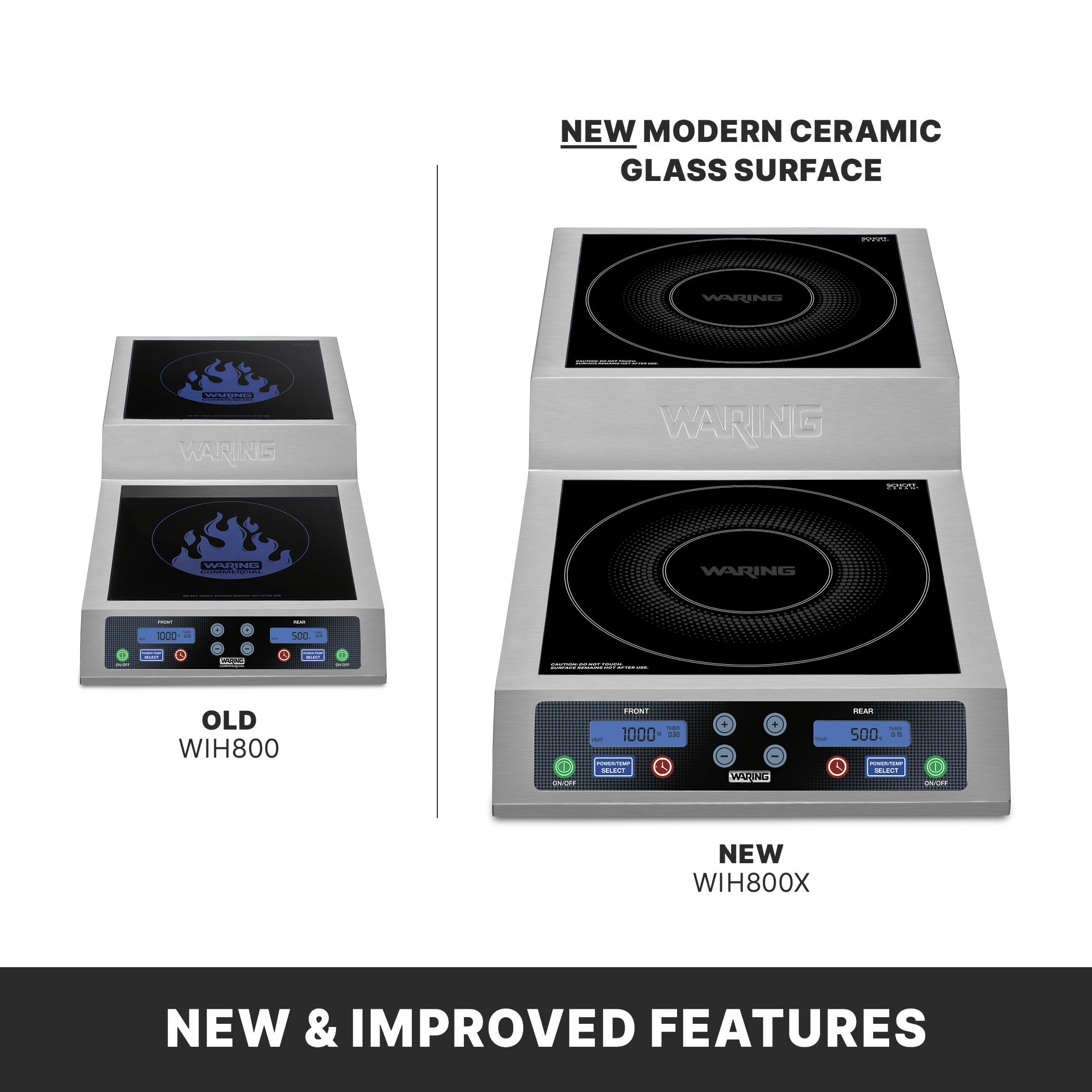 Step-Up Double Induction Range