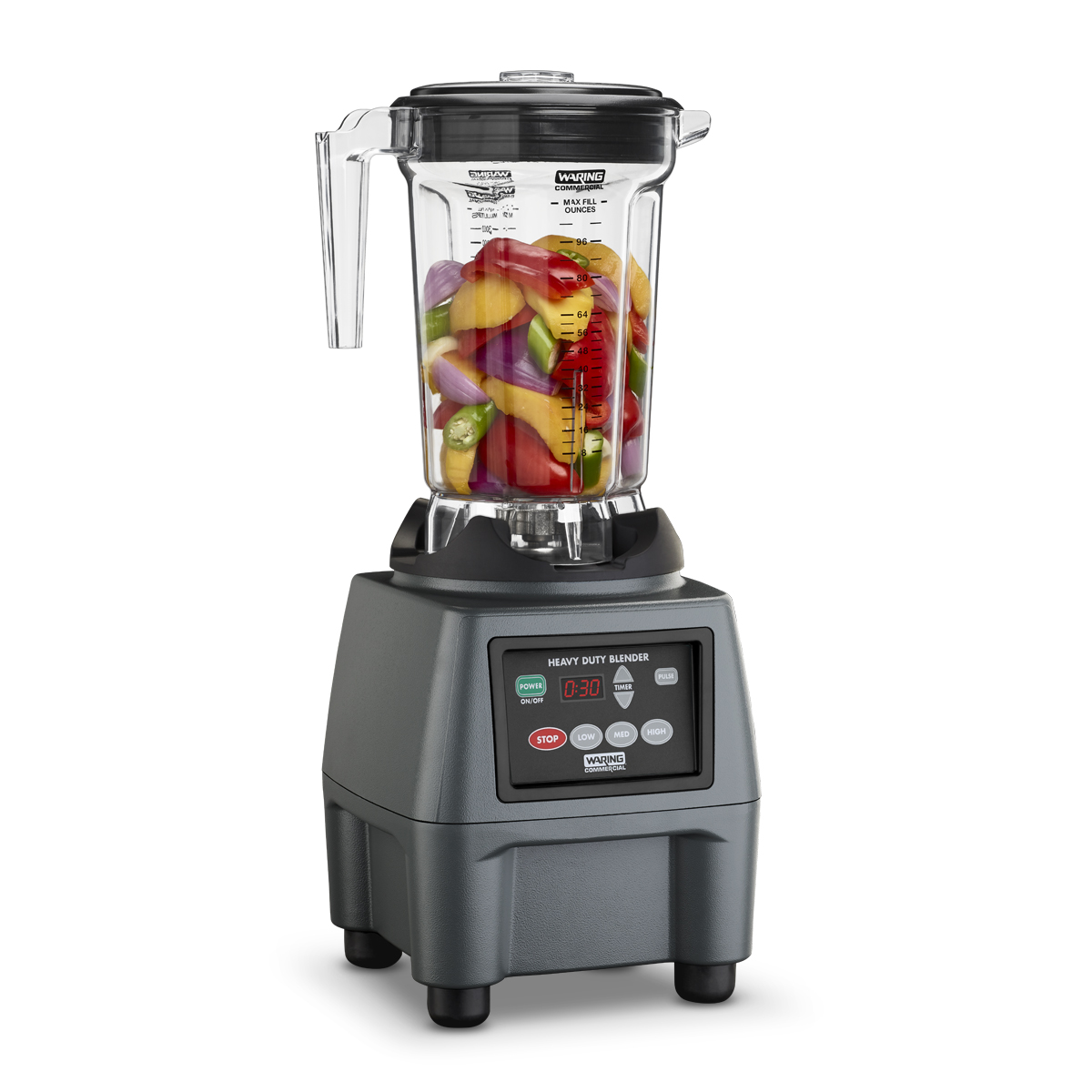 1-Gallon Food Blender, Electronic Keypad and Timer with Copolyester Container