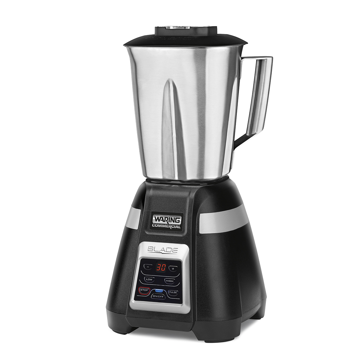 Blade Blender with Timer and Stainless Steel Container