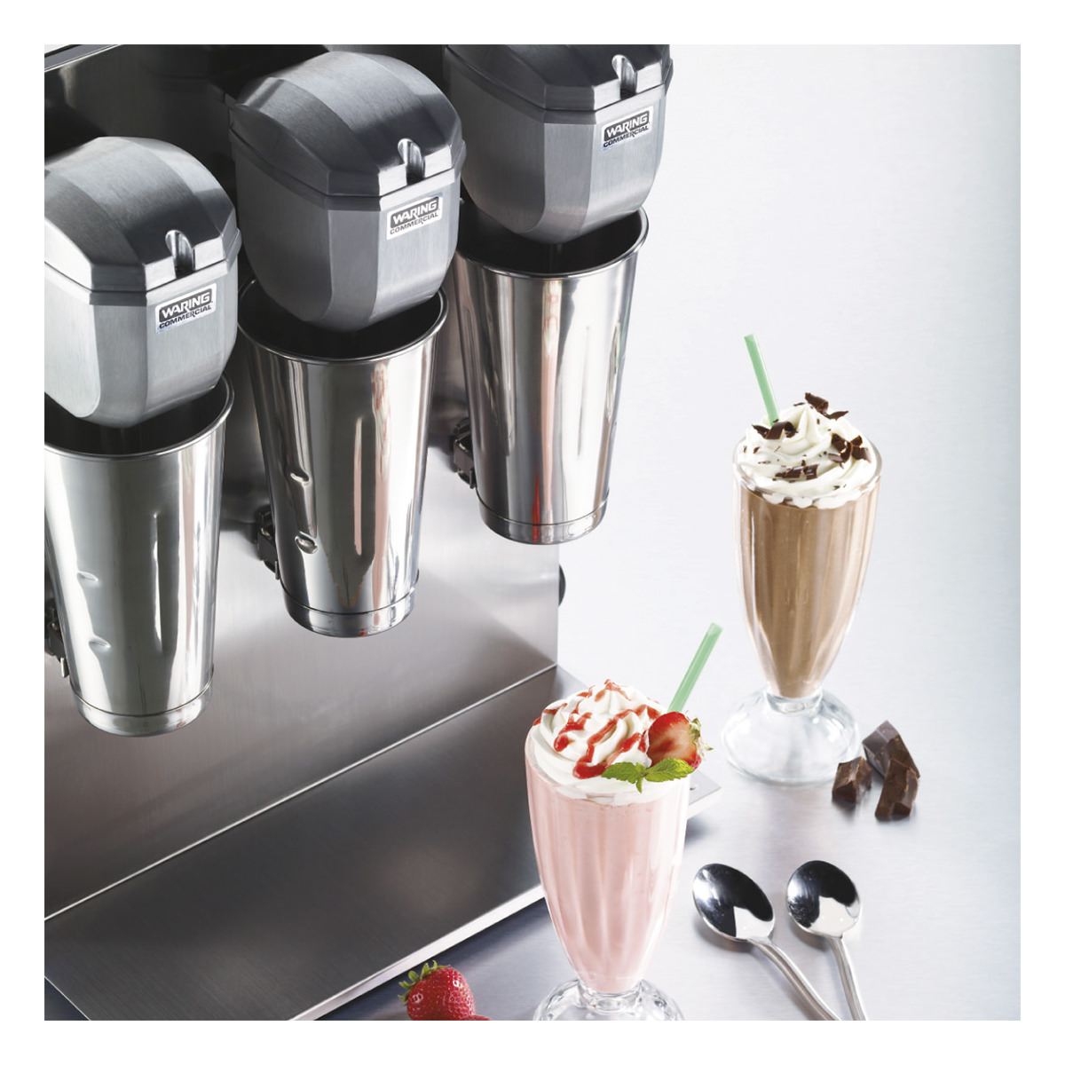 Classic Triple-Spindle Drink Mixers
