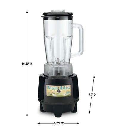 Margarita Madness® 1.5 HP Blender with 48 oz BPA-Free Copolyester Container – Made in the USA* image number 0