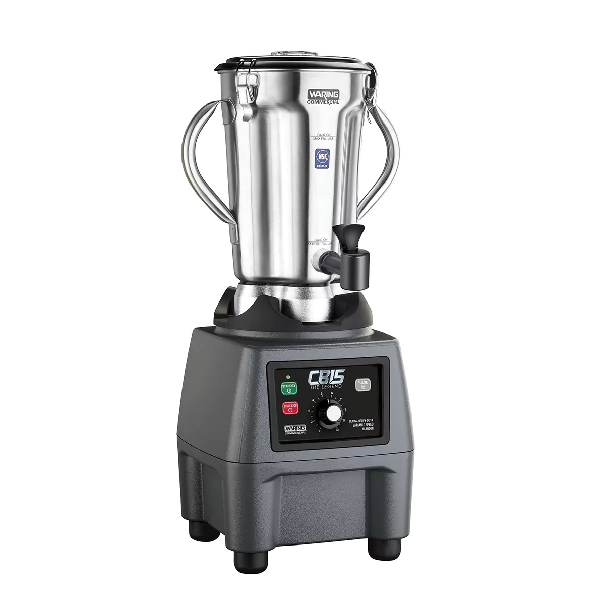 The Legend One-Gallon Food Blender with Variable Speed and Spigot