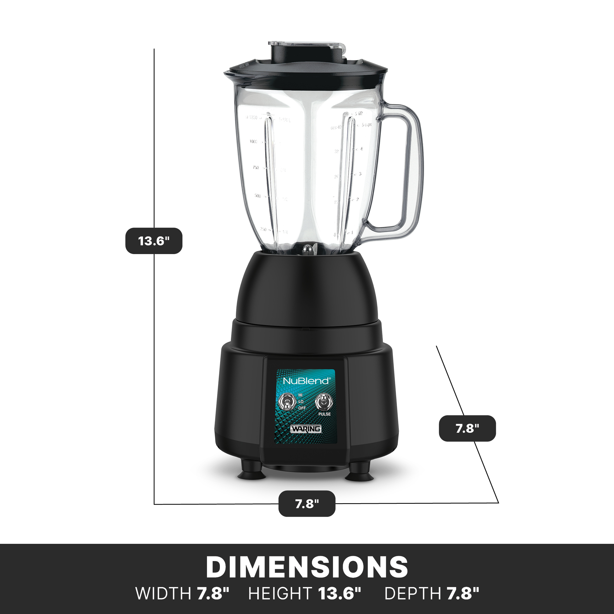 NuBlend 1-Horsepower Blender