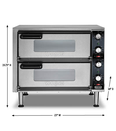 14" Double-Deck Pizza Oven image number 0