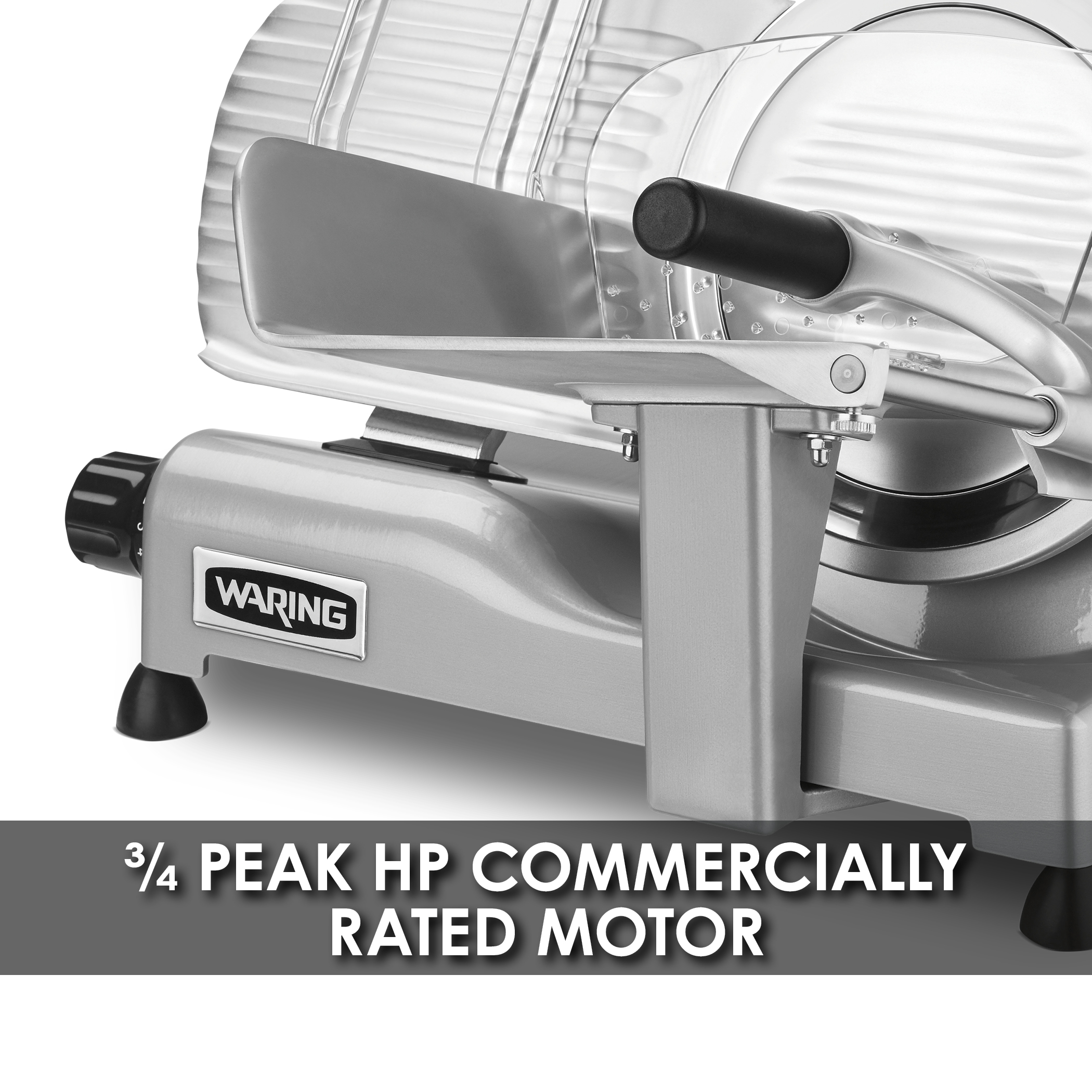 8.5" Professional Food Slicer Silver Waring