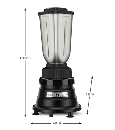 Discontinued Bar Blender | 32oz Stainless Steel, 3/4 HP | Waring