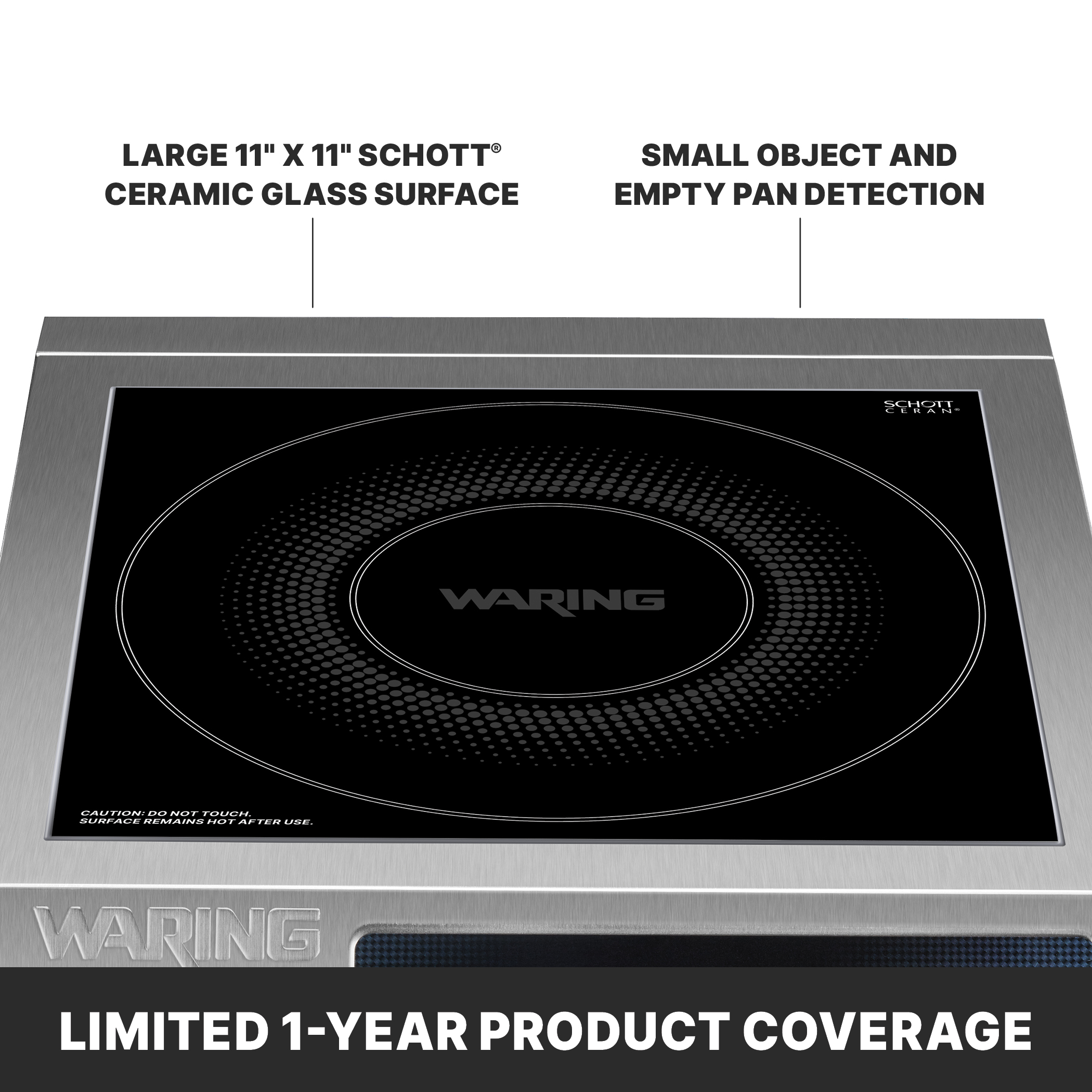 Heavy-Duty Single Induction Range