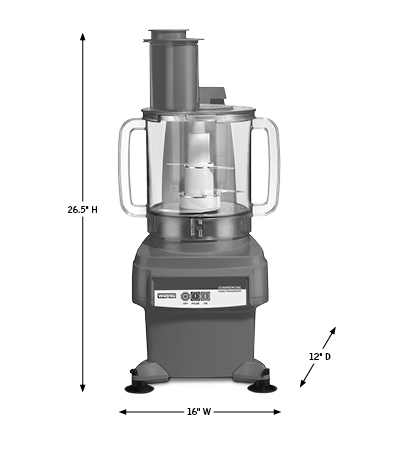 6-Quart and Continuous-Feed Food Processor with Dicing image number 0