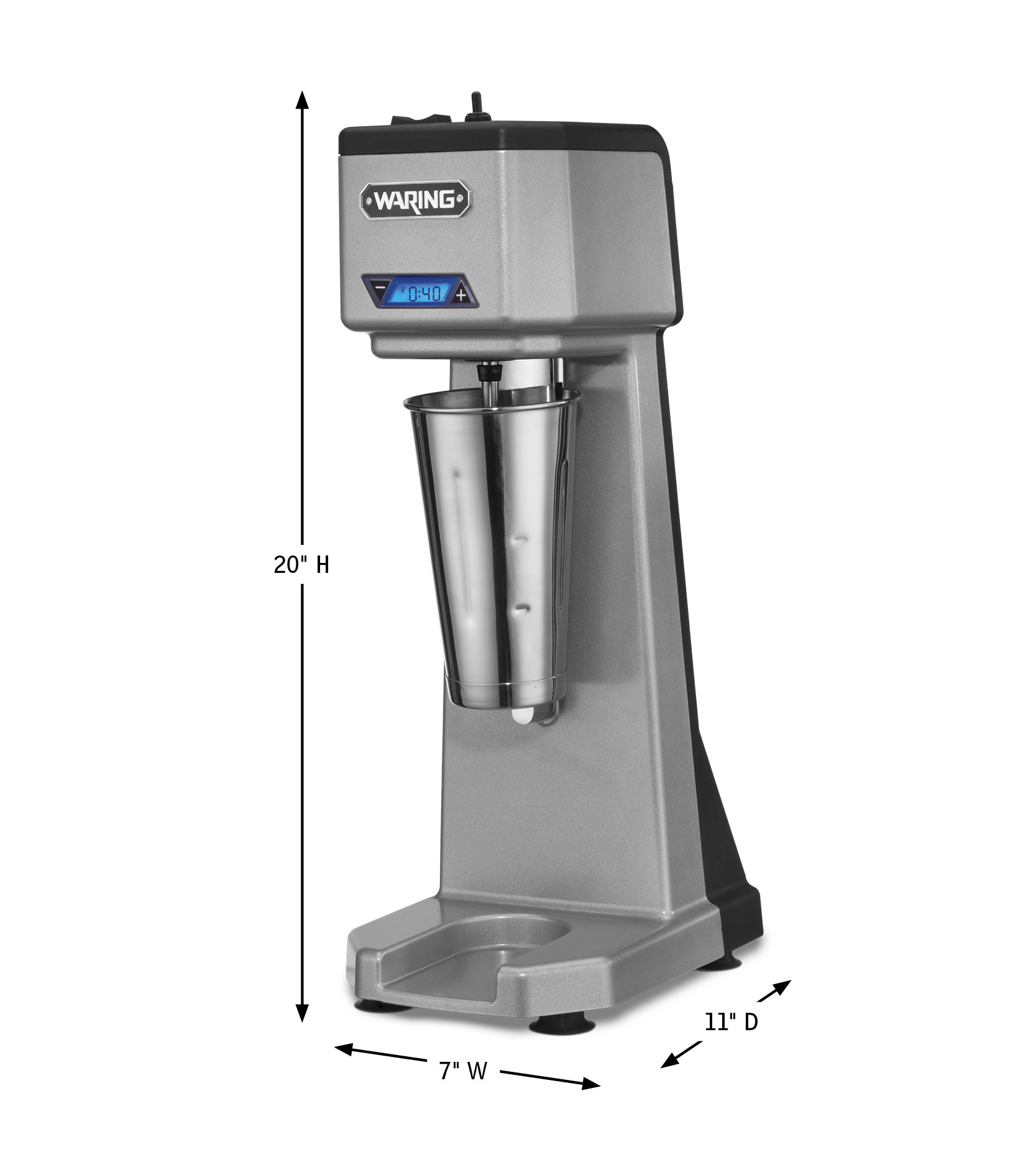 Heavy-Duty Blenders Single-Spindle Drink Mixers with Timer image number 0