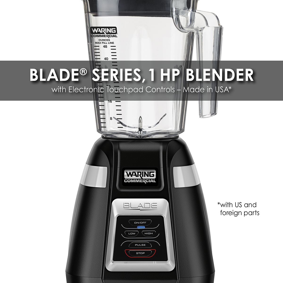 Blade Blender with Electronic Touchpad Control